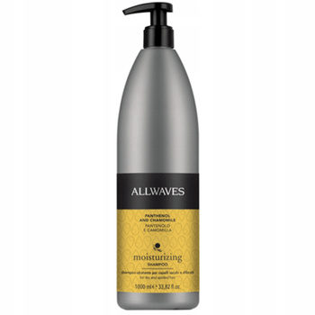 Allwaves hydratační šampon na vlasy s heřmánkem a panthenolem 1000 ml