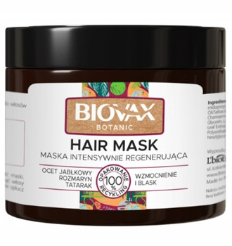 L'biotica Biovax Botanic Mask Jablečný ocet 250ml