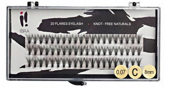 IBRA DOUBLE 20 FLARES Trsy řas 0,07 C 8mm