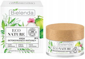 Bielenda Eco Nature detoxikační a matující krém
