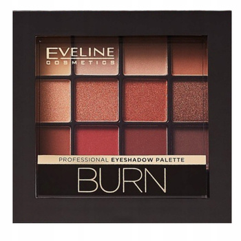 Eveline paleta očních stínů matné lesklé mokré mokré 03 popáleniny
