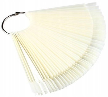 Zobrazit šablonu pro mléčné vějířové laky