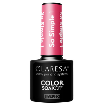 Claresa Hybridní lak na nehty So Simple 1 5g