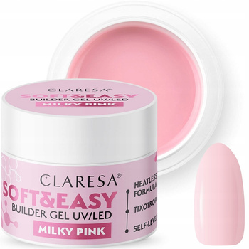 Claresa Soft Easy Builder Gel Milky Pink 90g