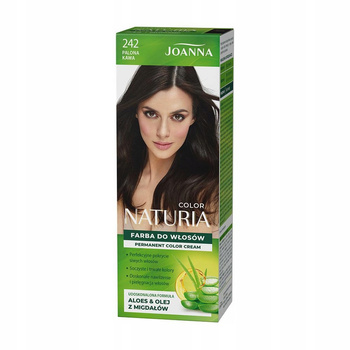 Joanna Naturia Color Care Hair Dye 242 Pražená káva