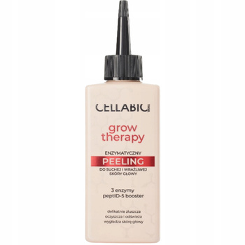 Cellabic Grow Therapy zklidňující enzymatický peeling pokožky hlavy 150 ml