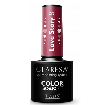 Claresa Hybridní lak na nehty Love Story 8 5g