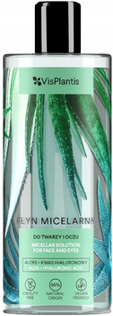 Vis Plantis Hydratační micelární tekutá Aloe Hyaluronic Acid 500 ml