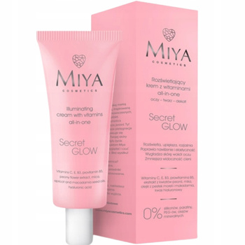 Miya Secret Glow rozjasňující a vyhlazující krém na obličej s vitamínem C 30 ml