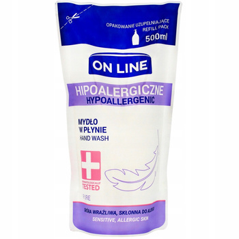 On Line Tekuté mýdlo náhradní náplň Cherry Vanilka 500 ml