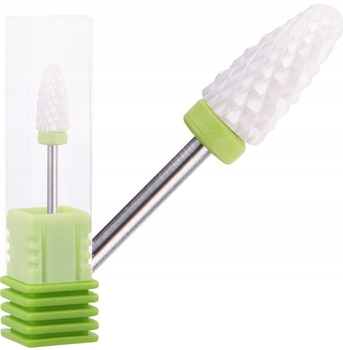 Ceramic Cutter Cone Flame C Strong Green Hybrid Gel akrylová manikúra