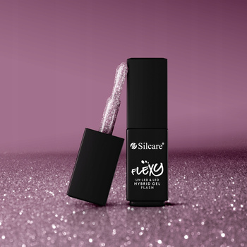 Silcare Flexy Hybrid Hybrid Varnish Flash Pink