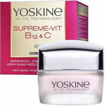 Denní krém Yoskine Supreme Vit B12 a C 60+