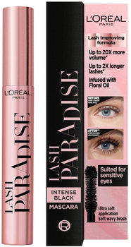 Loreal Mascara Paradise Prodlužující řasenka Intense Black