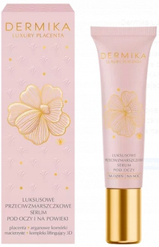 Dermika luxusní placentové oční sérum na oční víčka