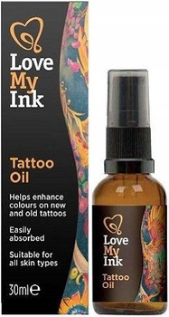 Pečující olej na tetování Love My Ink 30 ml
