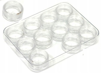 Nádoby v krabici Sklenice na dekorace Vzorky x12