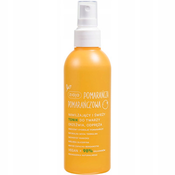 Ziaja Pomarańcza Svěží hydratační pleťové tonikum s termální vodou 190 ml