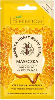 Vyživující a hydratační maska s medem Bielenda Manuka