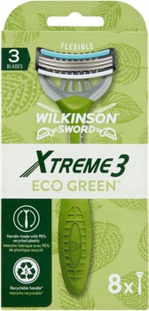 Wilkinson Xtreme3 ​​​​Eco Green 8x Razor