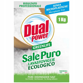 Dual Power Sale Puro Eco hrubozrnná sůl do myčky proti usazeninám 1kg