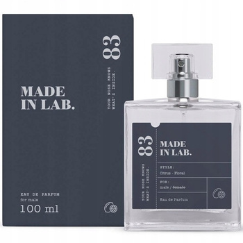 Made In Lab 83 pánská parfémovaná voda Ginger Jasmine Tonka Bean EDP 100 ml
