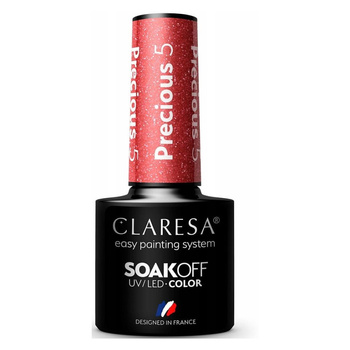Claresa Precious 5 Hybridní lak na nehty 5g