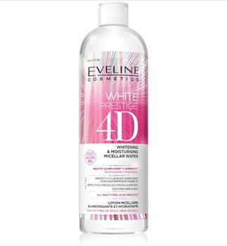 Eveline White Prestige 4D bělící a hydratační micelární tekutina 500 ml