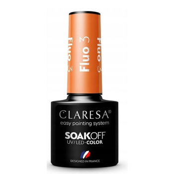 Claresa Hybridní lak na nehty Fluo 3 5g