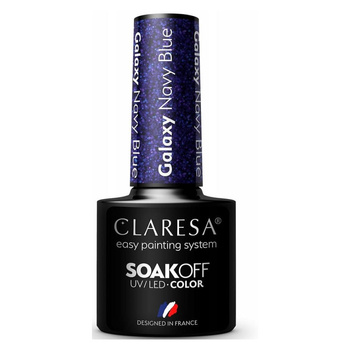 Hybridní lak na nehty Claresa Galaxy Navy Blue 5g