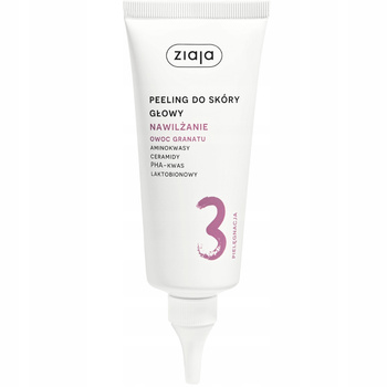 Ziaja Granátové jablko čistící hydratační peeling na pokožku hlavy 100 ml