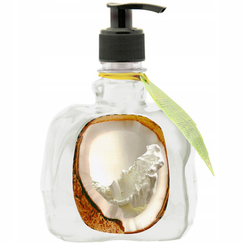 Čisticí krémové tekuté mýdlo na ruce Příjemný kokosový glycerin 500 ml