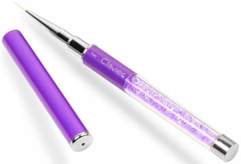 Klavírní štětec na zdobení Fialové kamínky 7mm