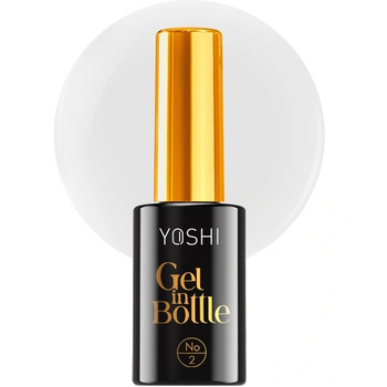 Yoshi Gel In Bottle UV LED Hybrid Building Gel No 2 Milky Milky 10ml