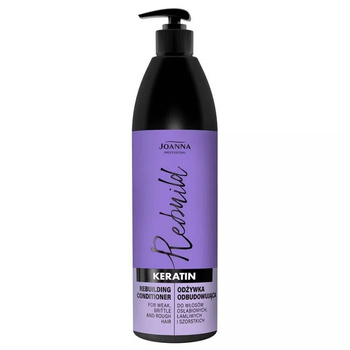 Joanna Professional Keratin Rebuilding Conditioner pro oslabené vlasy 1000 ml