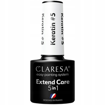 Claresa Extend Care 5v1 Keratin Hybrid Nail Base Colorless 5 5g
