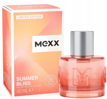 Mexx Summer Bliss EDT Osvěžující květinově ovocná toaletní voda 40 ml
