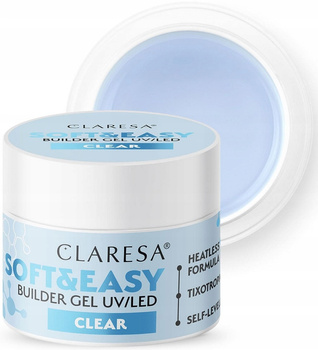 Claresa Soft & Easy Gel Builder Gel Clear 12g