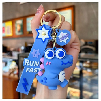 Přívěšek na klíče aligátor v námořnické modré