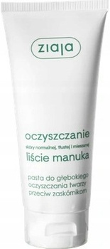 Hloubkově čistící pasta na listy Ziaja Manuka