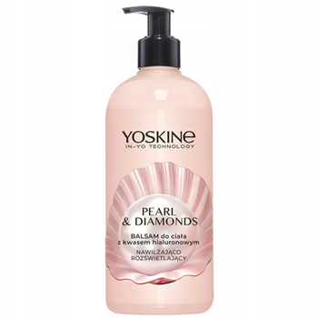 Yoskine Pearl Diamonds hydratační rozjasňující tělové mléko 400 ml