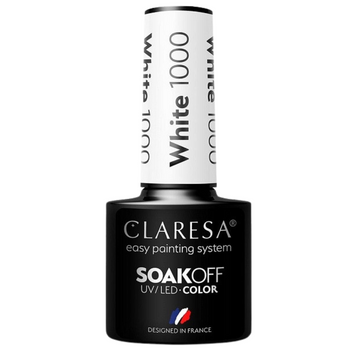 Claresa White Hybrid Lak na nehty 1000 5g