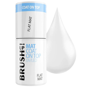 Brush Up! By Maxineczka Mat Coat On Top No Wipe Hybrid UV/LED Matte 5g