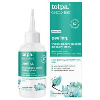 Tołpa Dermo vlasový trichologický čistící peeling vlasové pokožky 100 ml