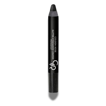 Golden Rose Glitter Crayon Shadow v Crayon Black 51