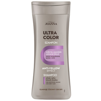 Joanna Ultra Color Silver Hair Shampoo chránící blond barvu 200 ml