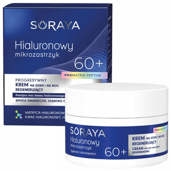 Soraya Hyaluronic Mikroinjekční silně regenerační krém na obličej 60+ 50ml