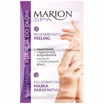 Marion SPA Parafínový ošetřující peeling na ruce + maska ​​+ rukavice