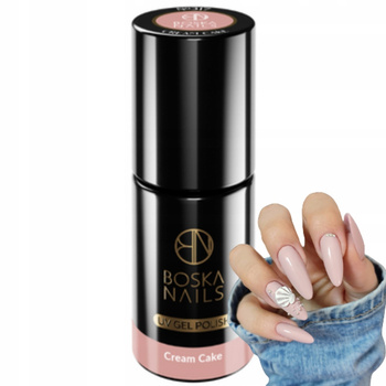 Boska Nails Divine Hybrid Nail Polish Pink 317 Cream Cake 6ml