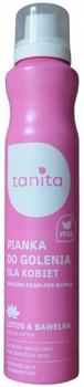 Tanita pěna na holení pro ženy s citlivou pokožkou